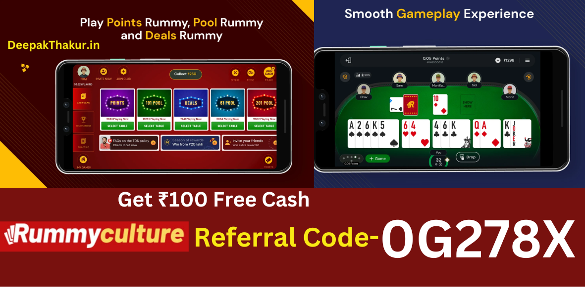 Rummy Culture Referral Code