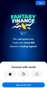 Fantasy Finance App by invstr Referral Link
