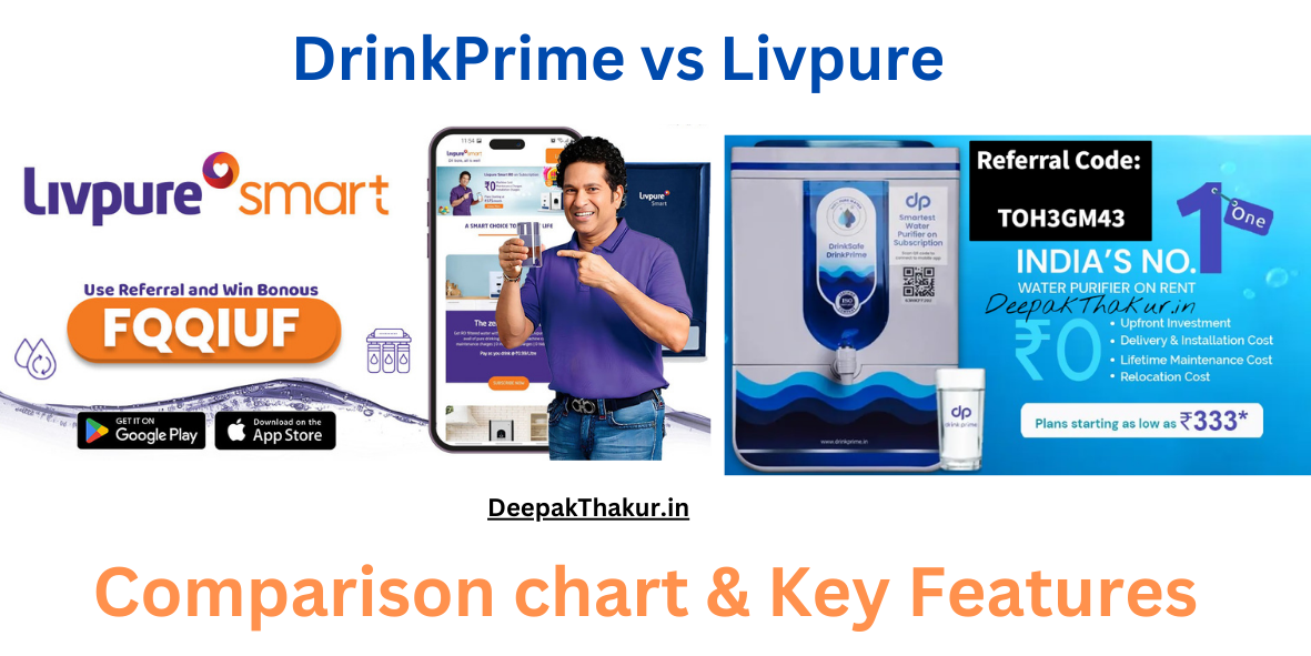DrinkPrime vs Livpure