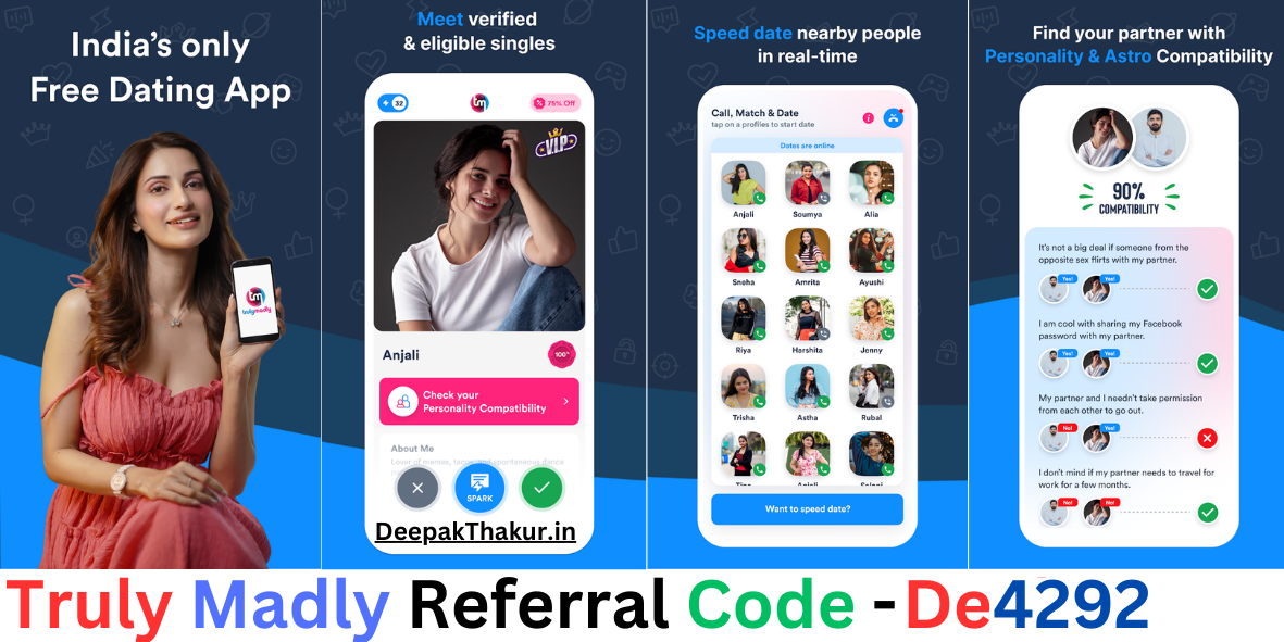 Truly Madly Referral Code